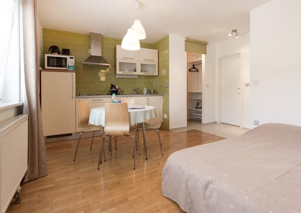 Apartment Rainbow Studio Lubiana Camera foto